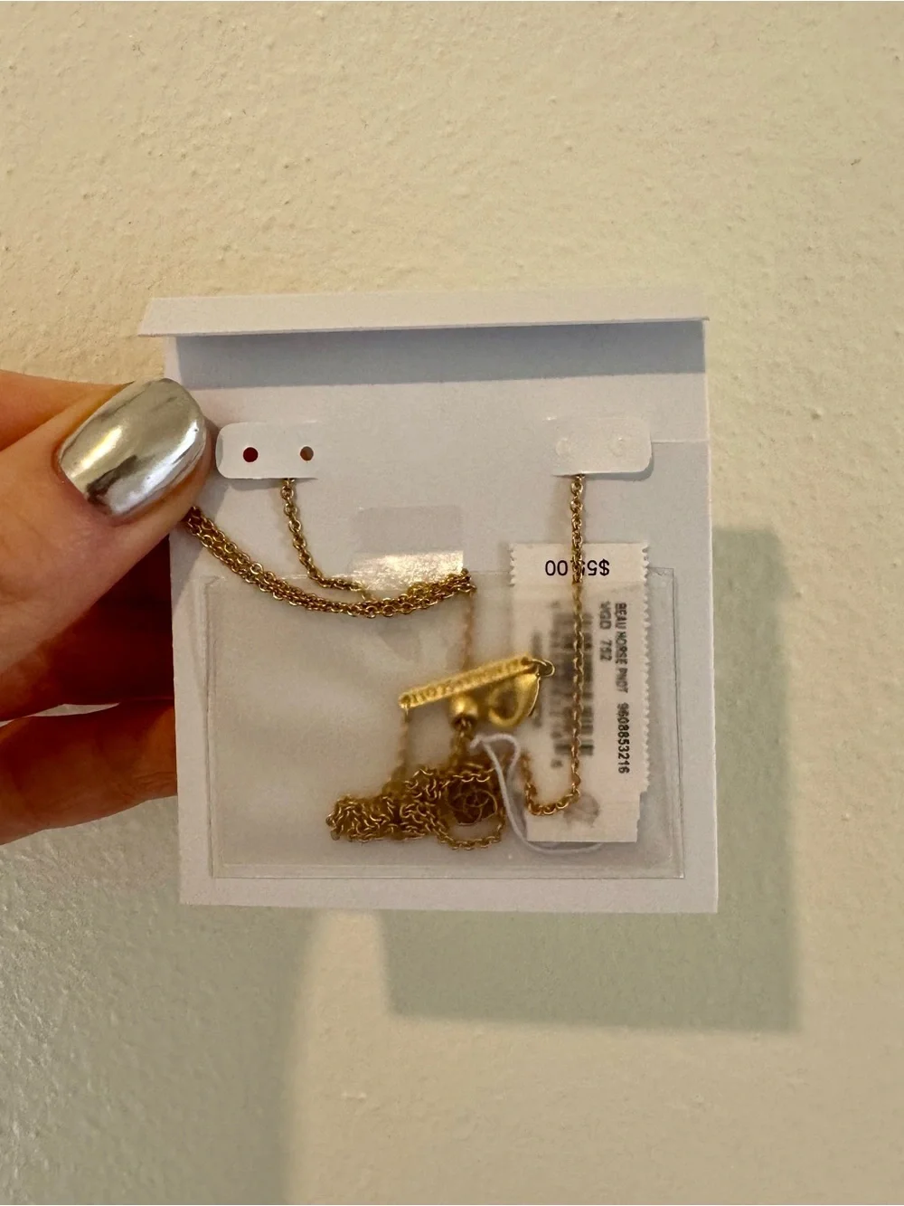 Kendra Scott Beau Horse Pendant Necklace in Vintage Gold